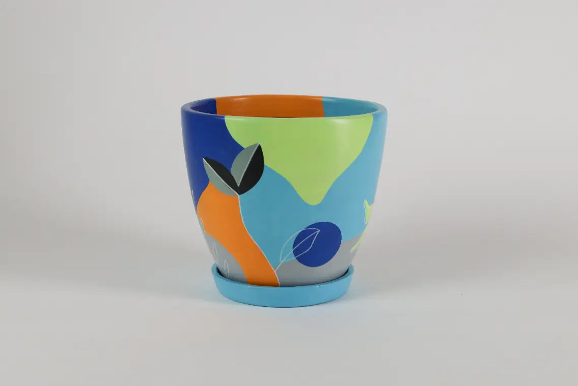 Tropical Sunset Planter
