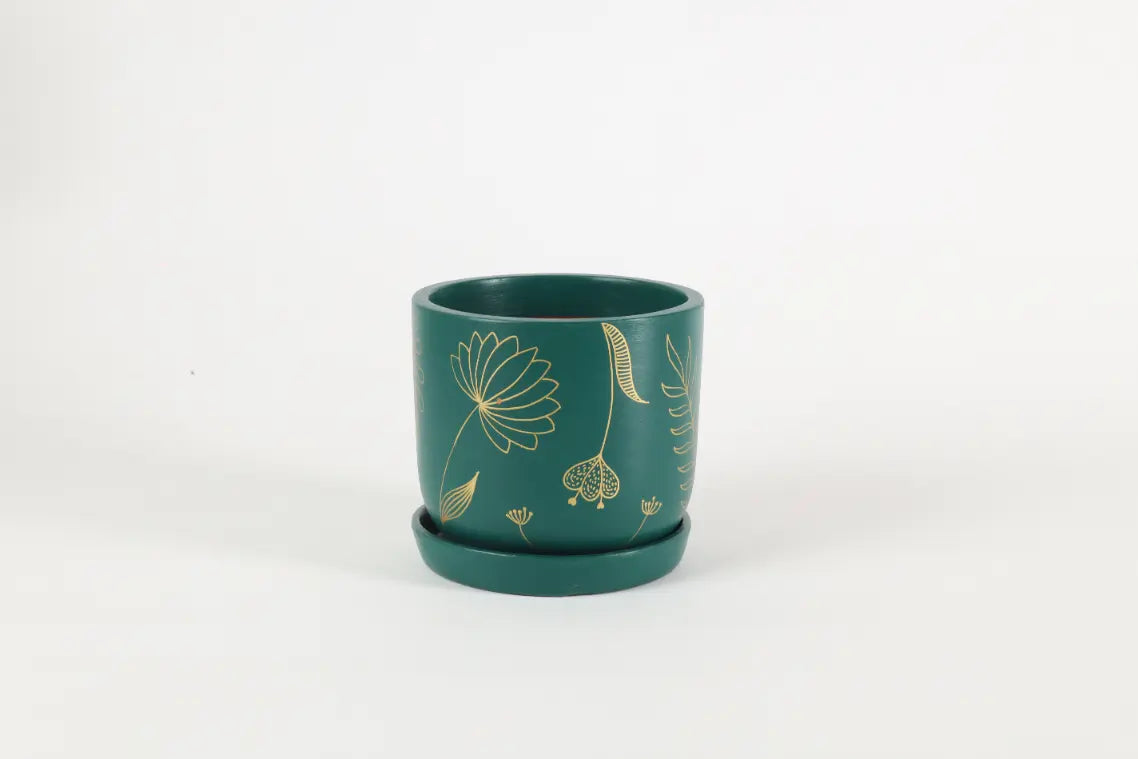Golden Feather Planter