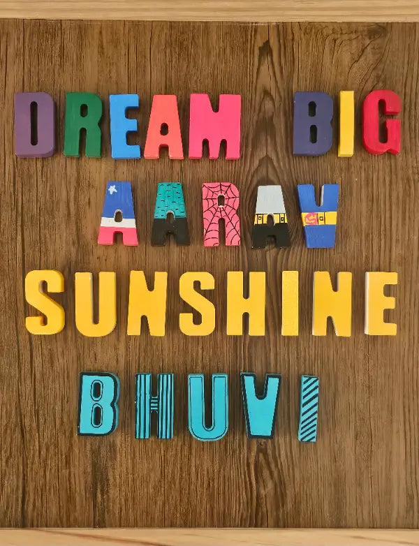 Paint Your Own Clay Magnets - Personalized Kit