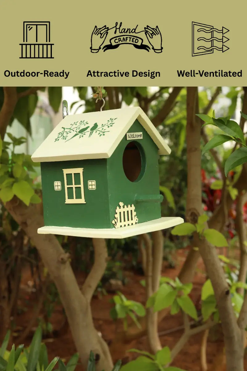 Chirpy Hut Birdhouse