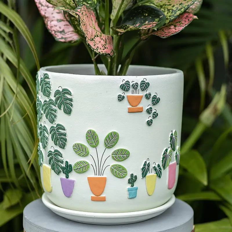 3D Planters & Hand-Painted Planters