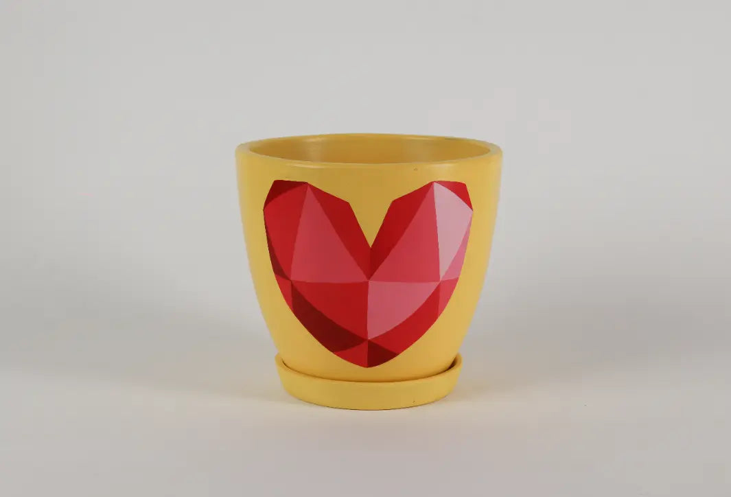3D Heart Planter