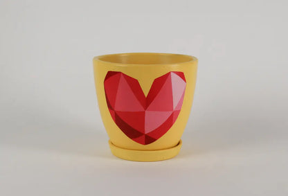 3D Heart Planter Outdoor Planters Garden Décor Elements