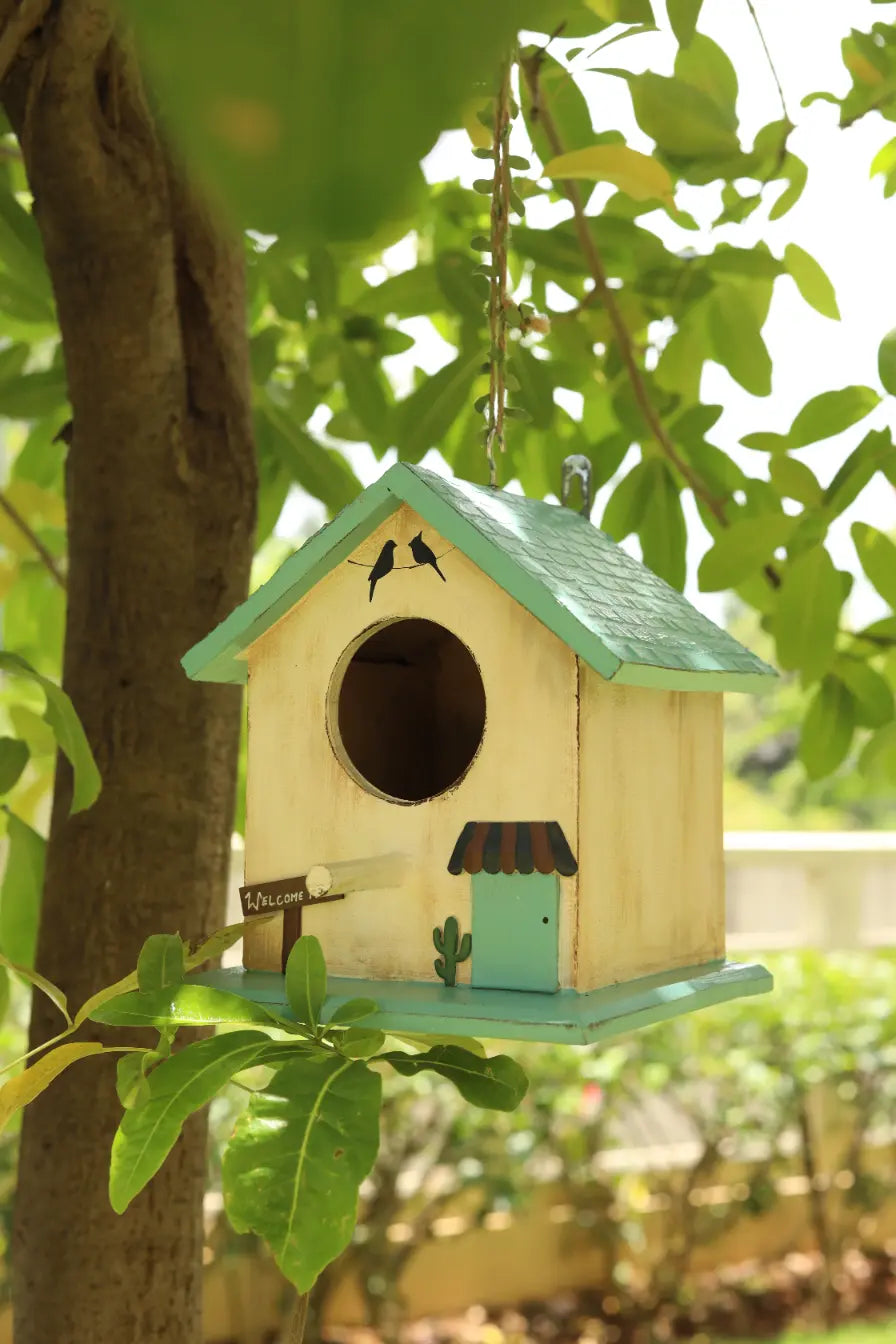 Aashiaana Birdhouse Eco Friendly Gifts Sustainable Natural Wood