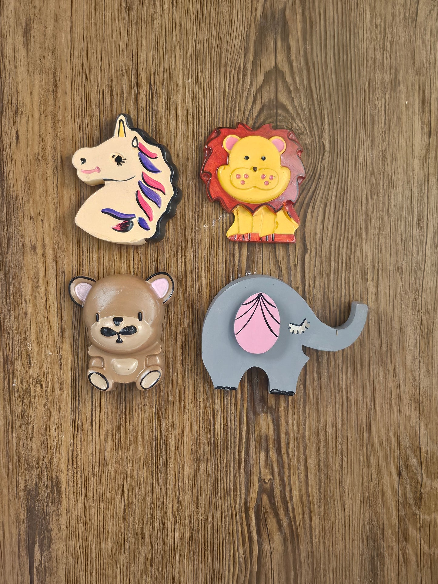 Animal Theme Paint Your Own Clay Magnets Handcrafted Gifts For Birthdays