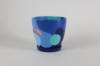Blue Blast Planter Handcrafted Gifts For Birthdays and Housewarmings
