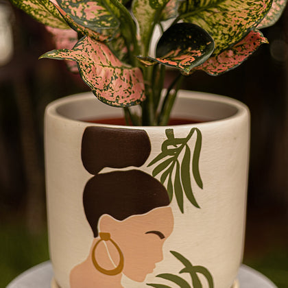 Boho Planter Hand Painted Planters Craft Delights India