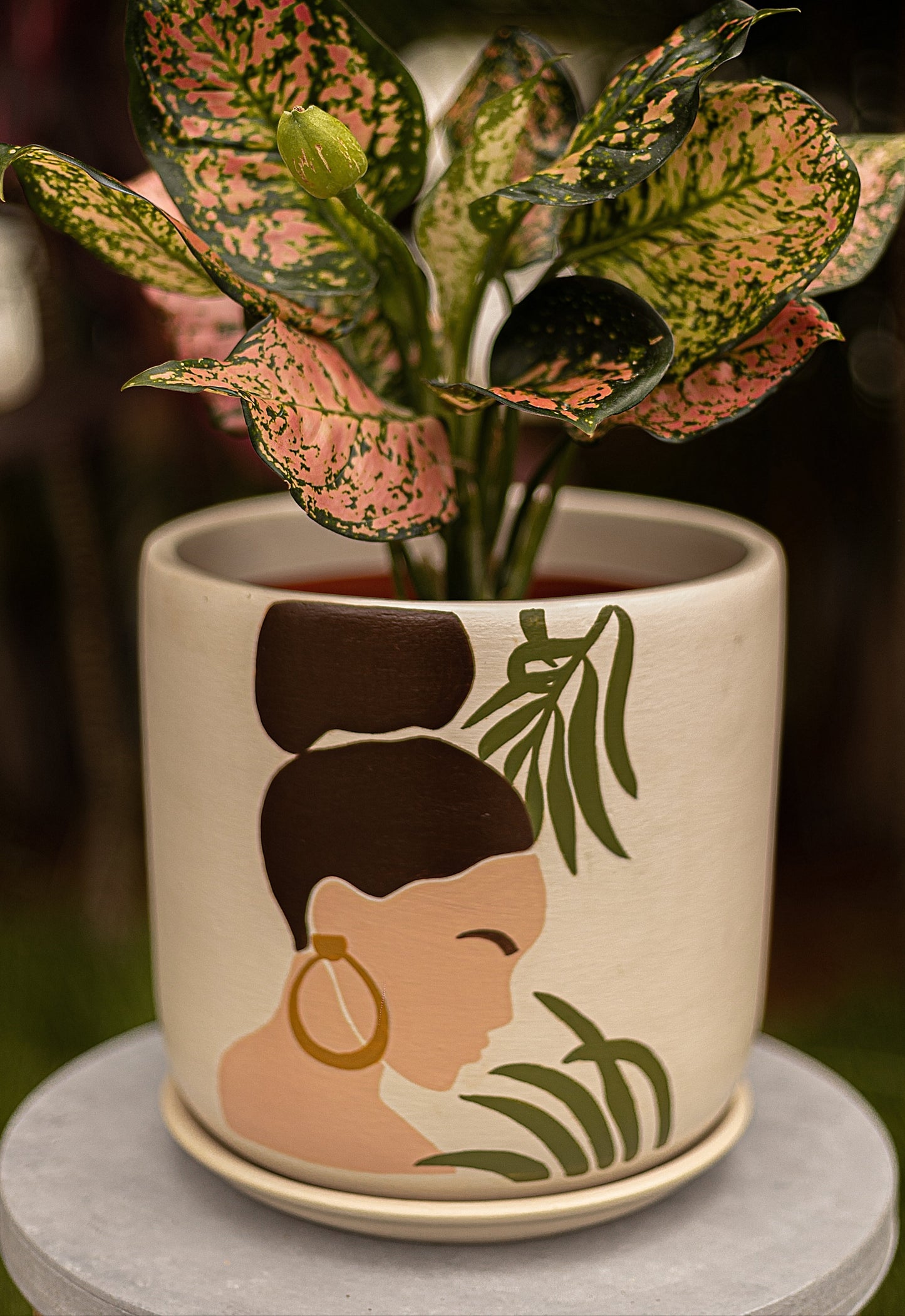 Boho Planter Hand Painted Planters Craft Delights India