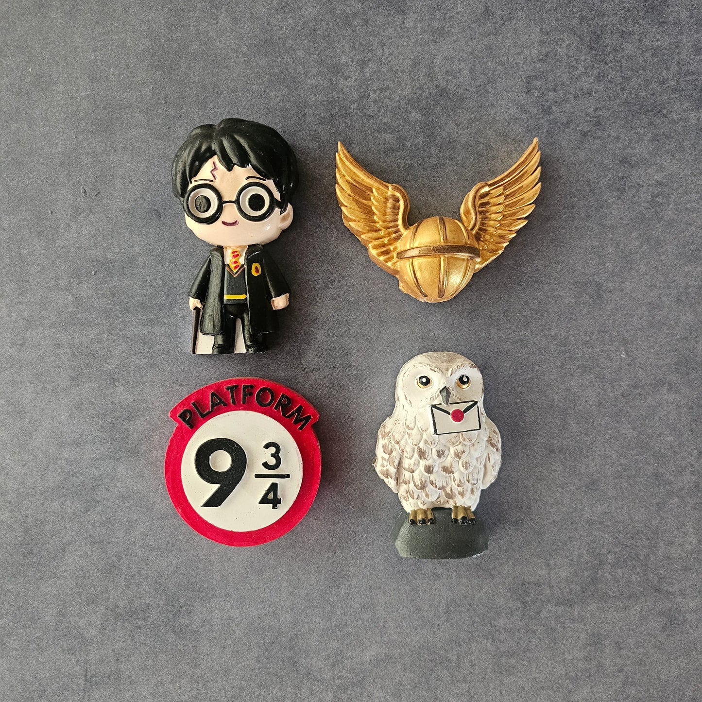 Harry Potter Theme Paint Your Own Clay Magnets Creative Return Gifts For Kids