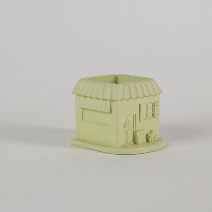 House Planter Organizer Green Indoor Planters Miniature Pots