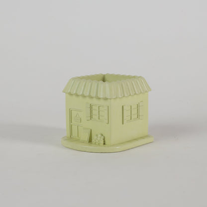House Planter Organizer Green Premium Home Décor Concrete Accents