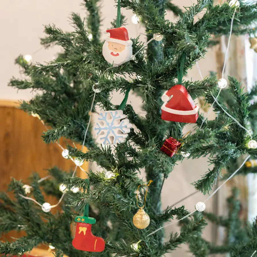 Paint Your Own Christmas Ornaments Handmade Home Décor Festive Holiday Accents