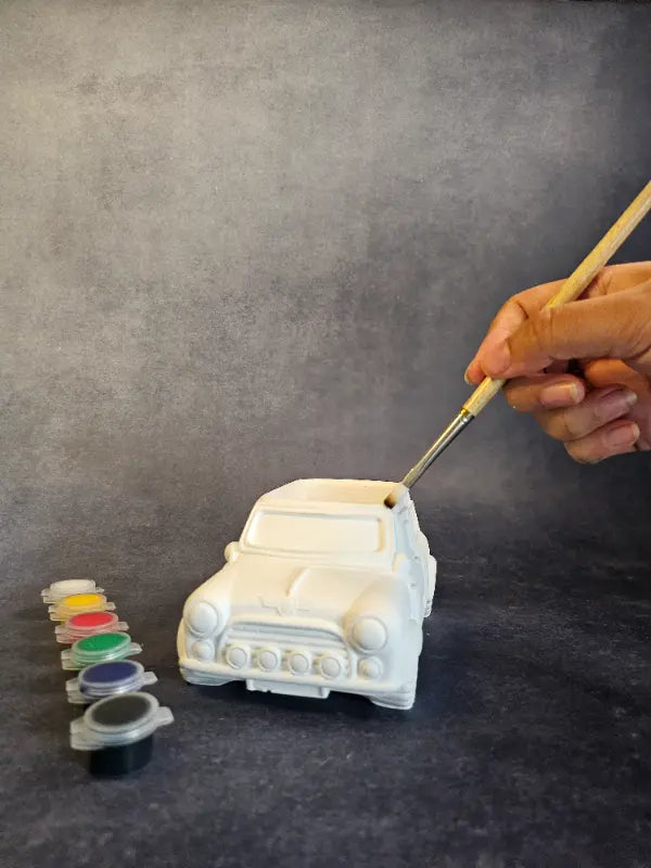 Paint Your Own Planter Organizer Car DIY Craft Kits Creative Play