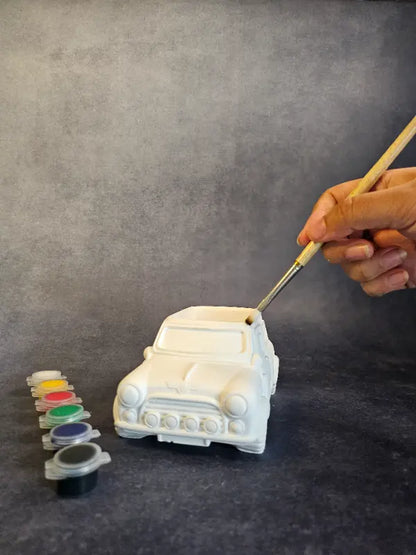 Paint Your Own Planter Organizer Car DIY Craft Kits Creative Play