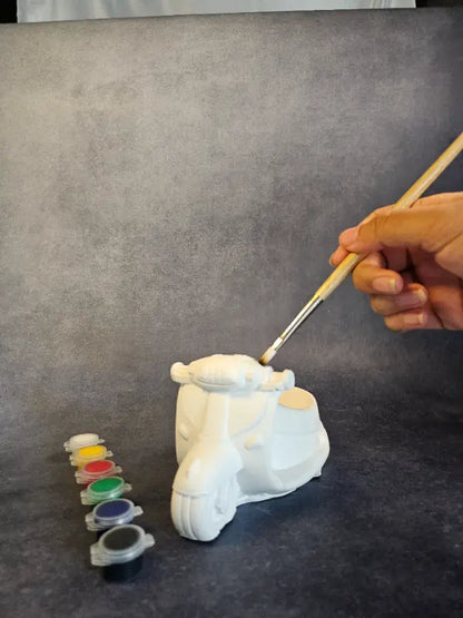 Paint Your Own Planter Organizer Scooter Unique Gifting Ideas Birthday Favors