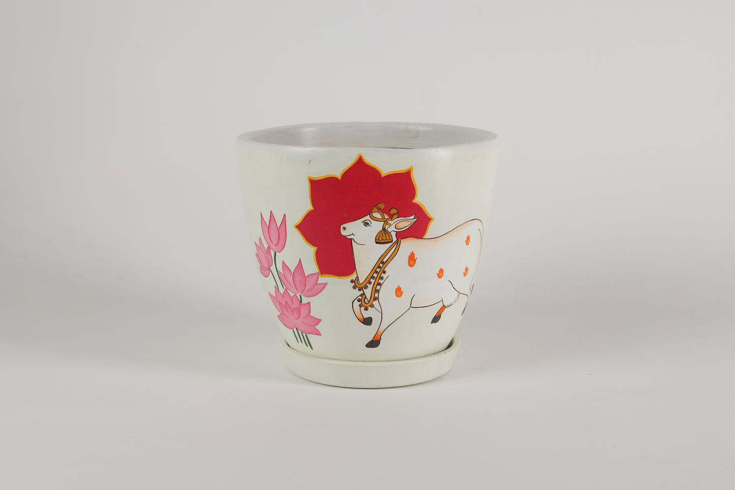 Pichwai Cow P Planter Terracotta Pots Online India Eco Friendly Gifts