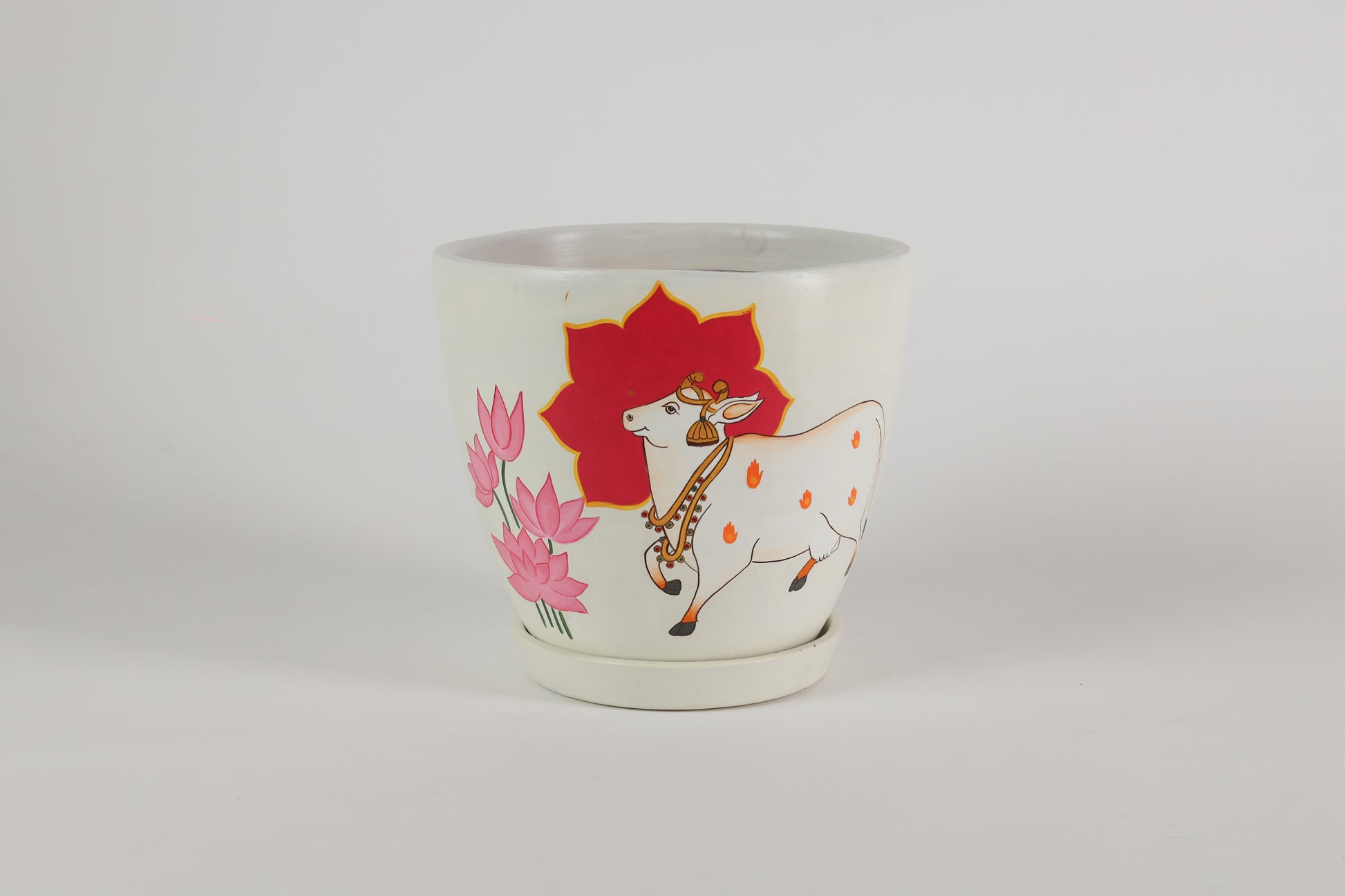 Pichwai Cow P Planter Terracotta Pots Online India Eco Friendly Gifts