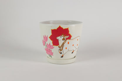 Pichwai Cow P Planter Terracotta Pots Online India Eco Friendly Gifts