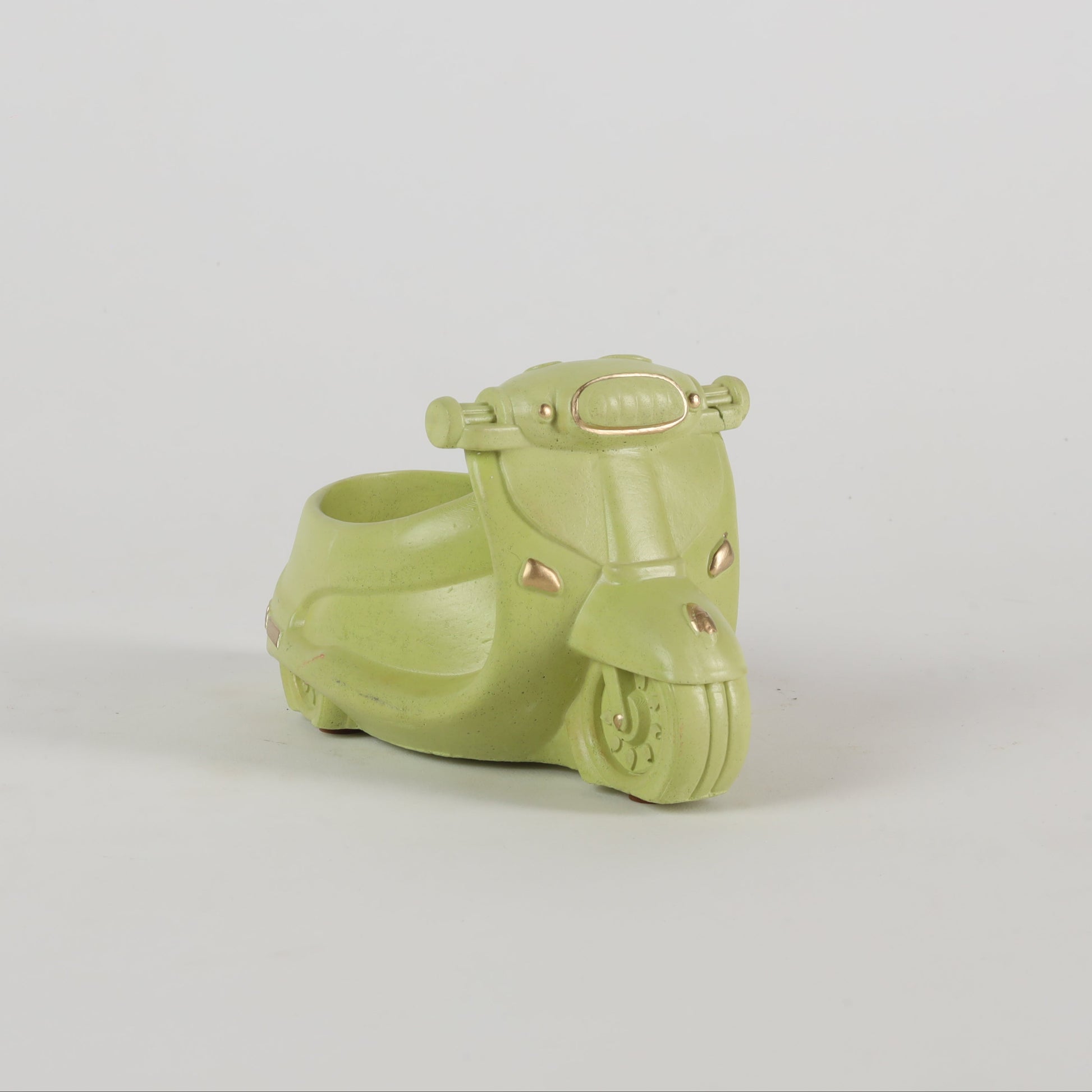 Scooter Planter Organizer Green Eco Friendly Gifts Sustainable Concrete