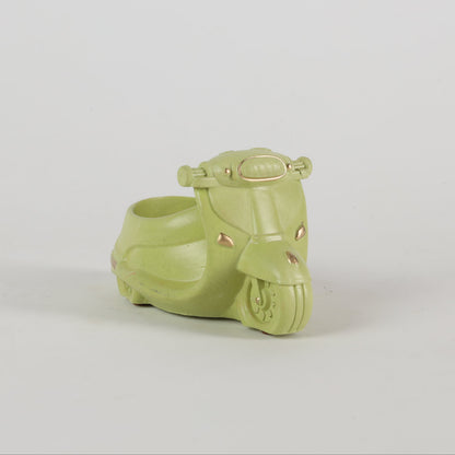Scooter Planter Organizer Green Eco Friendly Gifts Sustainable Concrete