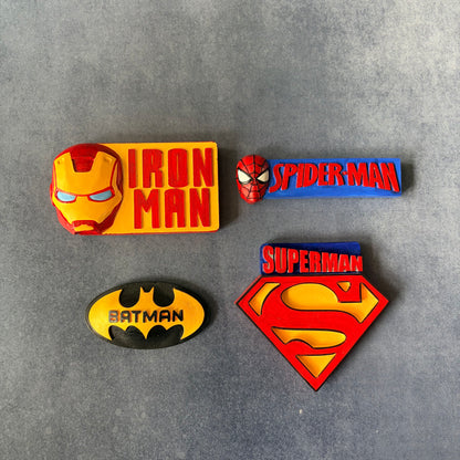 SuperHero Theme Paint Your Own Clay Magnets Creative Return Gifts For Kids