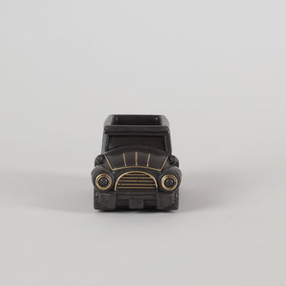 Vintage Car Planter Organizer Black Compact Desk Accessories