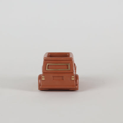 Vintage Car Planter Organizer Black White Brown Green Terracotta Set