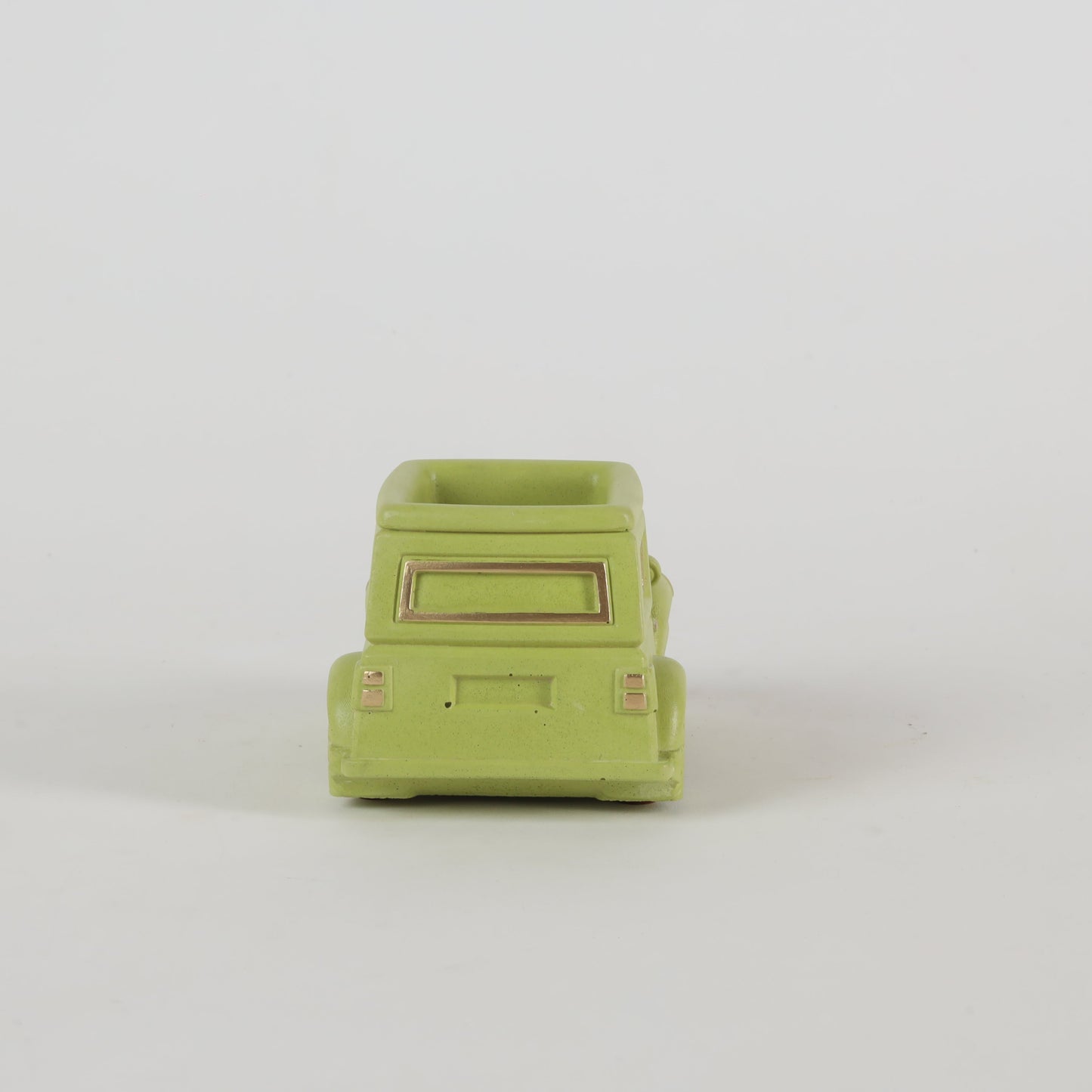 Vintage Car Planter Organizer Green Unique Gifting Ideas Birthday Favors